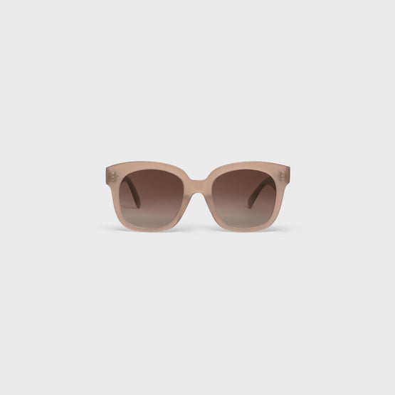 Women Square S181 Sunglasses - Milky Hazelnut