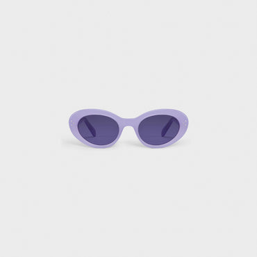 Cat Eye S193 Sunglasses - Milky Lilac