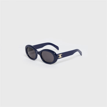 Triomphe 01 Sunglasses - Navy Blue