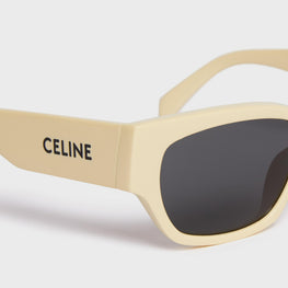 Women Celine Monochromes 01 Sunglasses - Vanilla