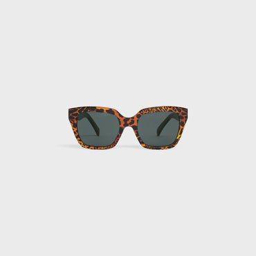 Celine Monochroms Sunglasses 3 Acetate - Leopard Havana