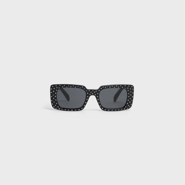 Square S213 Sunglasses - Black