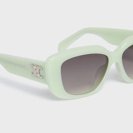 Women Triomphe 04 Sunglasses - Milky Green