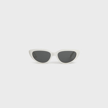 Cat Eye S220 Sunglasses - White