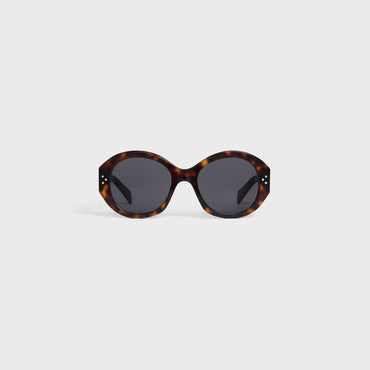 Round S240 Sunglasses - Red Havana