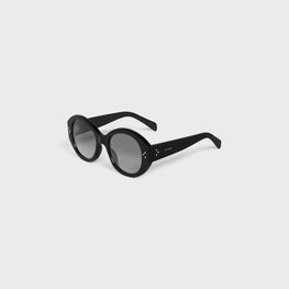 Women Round S240 Sunglasses - Black