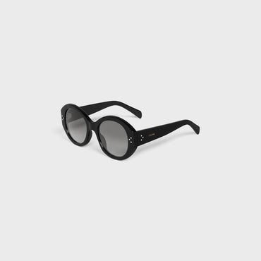 Round S240 Sunglasses - Black