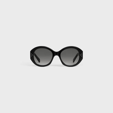 Round S240 Sunglasses - Black