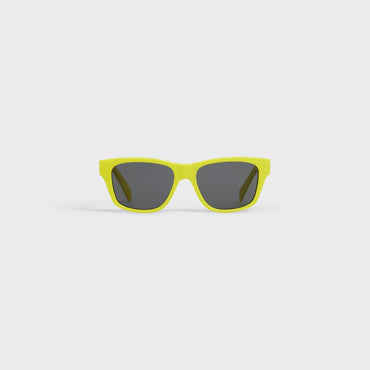 Celine Monochromes 05 Sunglasses - Neon Yellow