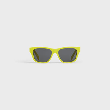 Celine Monochromes 05 Sunglasses - Neon Yellow