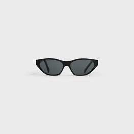 Women Cat Eye S251 Sunglasses - Black