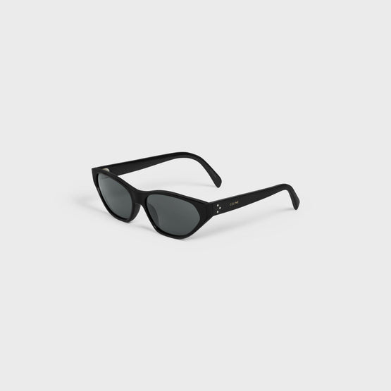 Women Cat Eye S251 Sunglasses - Black