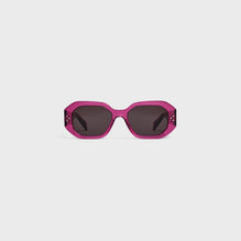 Women Square S255 Sunglasses - Transparent Cherry