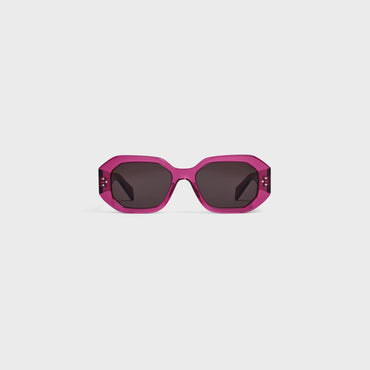 Square S255 Sunglasses - Transparent Cherry