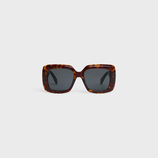 Women Square S263 Sunglasses - Classic Havana