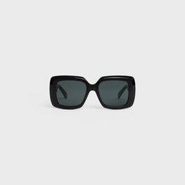 Women Square S263 Sunglasses - Black