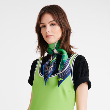 Silk - ( 90X90 ) Green