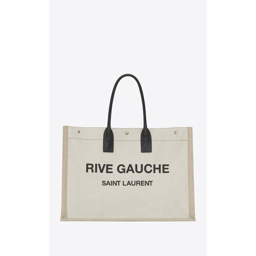 Large Tote Bag Rive Gauche - Lino Bianco