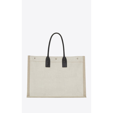 Large Tote Bag Rive Gauche - Lino Bianco
