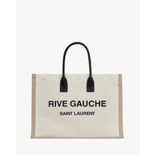 Large Tote Bag Rive Gauche - Greggio/Natural
