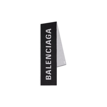 Sc Jacquard Logo Bal Wo 30X205 - Black/White