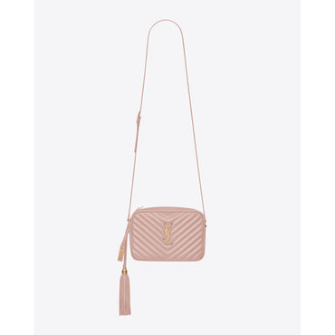 Medium Lou Camera Bag - Washed Light Pink