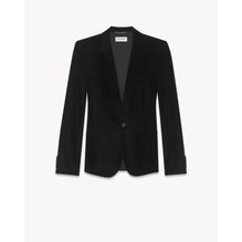 VESTE VELOURS 1 BT VELOURS CUP - NERO/NERO