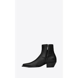 Lukas Zipped Boot - Black