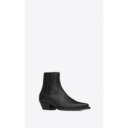 Lukas Zipped Boot - Black