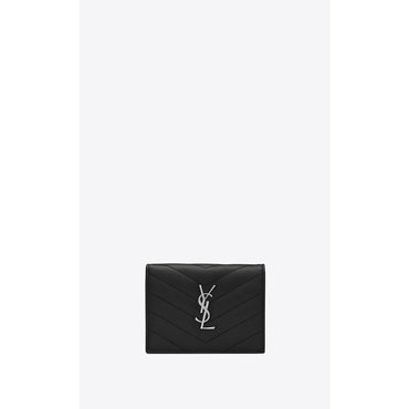 Flap Card Case - Nero