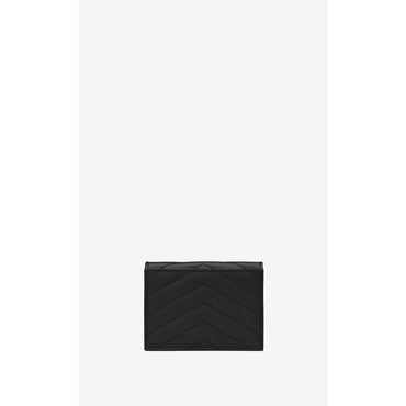 Flap Card Case - Nero