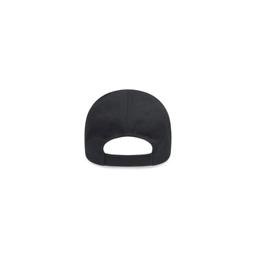 Hat Logo Visor Cap 100%Co Bio - Black/White