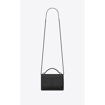 Mini Sunset Top Handle Bag - Nero