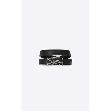 Bracelet Double Tour YSL - Nero