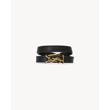 Bracelet Double Tour YSL - Nero