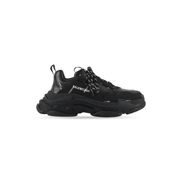 Triple S Allover Logo/Lf/Not W - Black/White