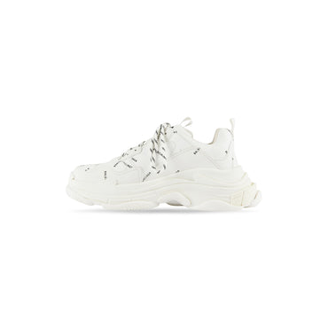 Triple S Allover Logo - White/Black