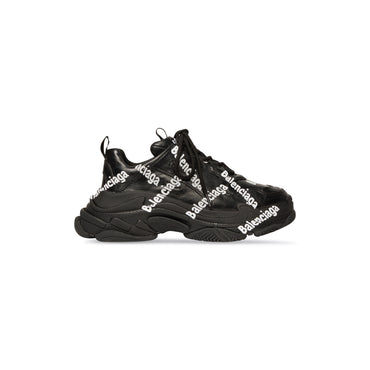 Triple S Logotype/Nw - Black/White