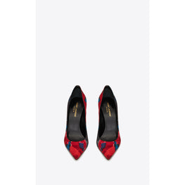 Zoe 105 Pumps - Black/Rosso/Bleu