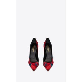 Zoe 105 Pumps - Black/Rosso/Bleu