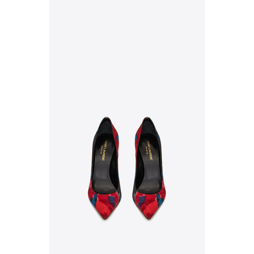 Zoe 105 Pumps - Nero/Rosso/Bleu