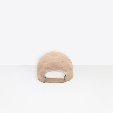 Hat Logo Visor Cap Seasonal - Beige/Black