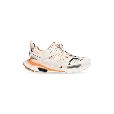 Track Sneaker - White/Orange