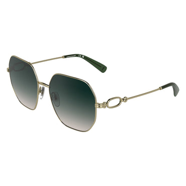 Sunglasses - Gold/Gradient green pink
