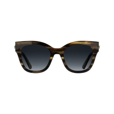 Sunglasses - Striped brown