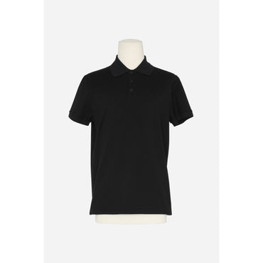 Polo Sport Pique De Coton - Noir