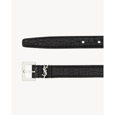 Fin Ceinture Carre Passan Cass - Nero