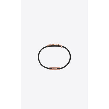YSL Single Wrap Bracelet - Nero