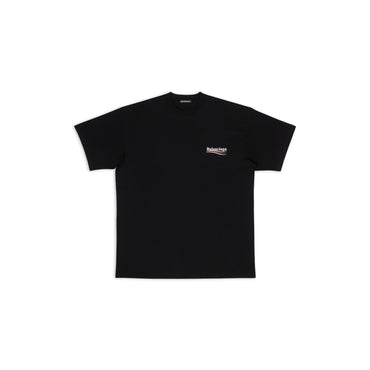 Pol Campaign Regular T-Shirt - Black