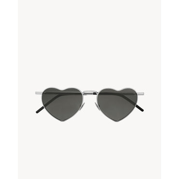 YSL NW SL 301LOU SNG METAL/MET - SILVER SILVER GREY